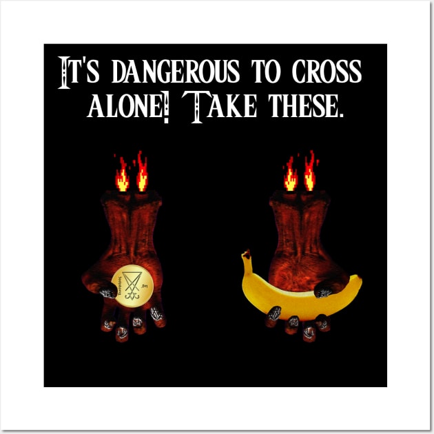 It's Dangerous to go Alone Wall Art by TheBadDudeBelow